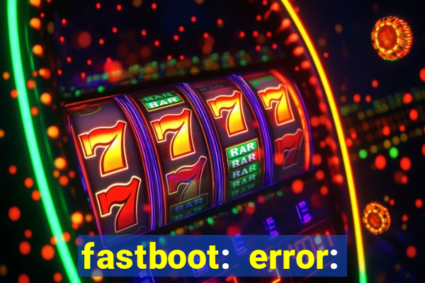 fastboot: error: failed to identify current slot