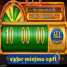 valor minimo cpfl