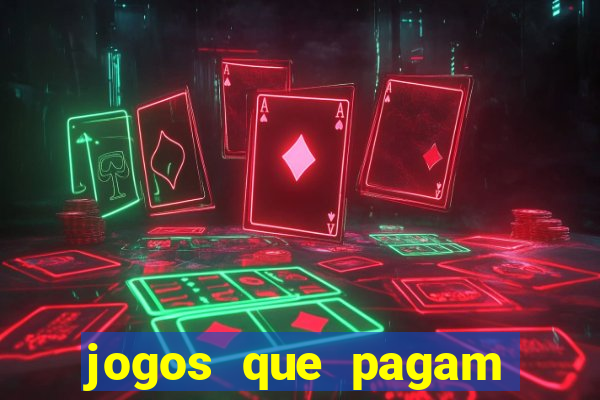 jogos que pagam pix de verdade