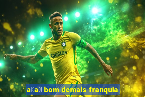 a莽a铆 bom demais franquia