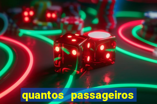 quantos passageiros cabem em um navio de cruzeiro