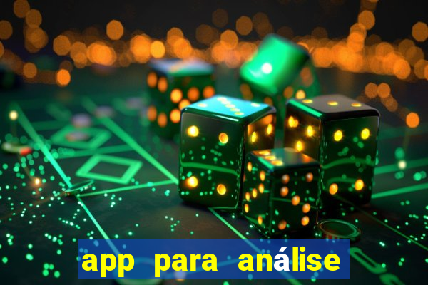 app para análise de jogos