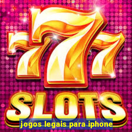 jogos legais para iphone