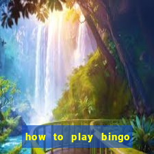 how to play bingo bonus scratch card