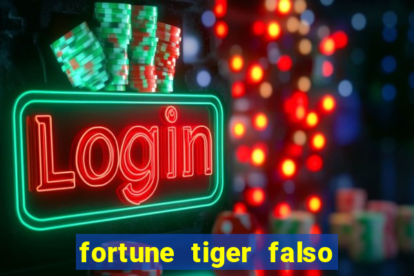 fortune tiger falso para brincar