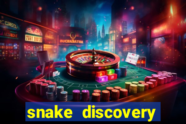 snake discovery bingo card