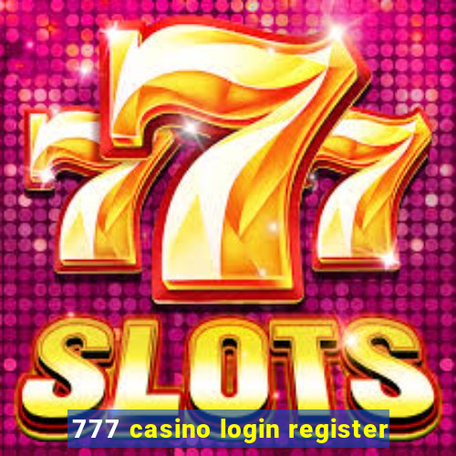 777 casino login register