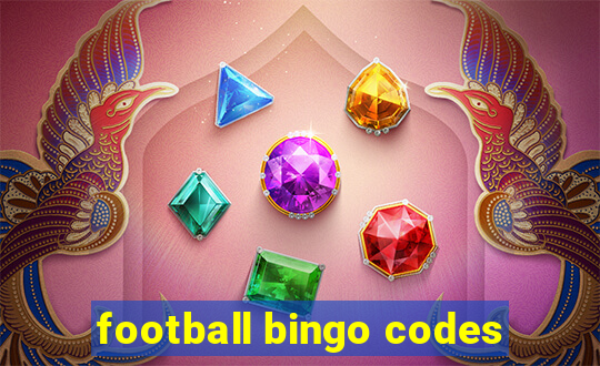 football bingo codes