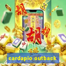 cardapio outback