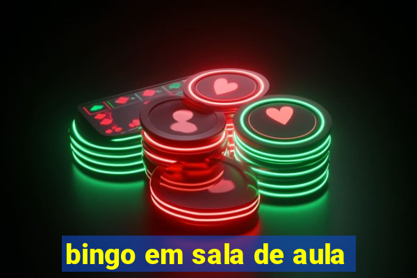 bingo em sala de aula