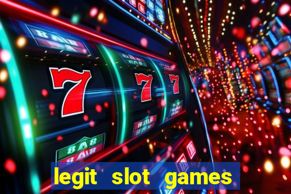 legit slot games that pay real money