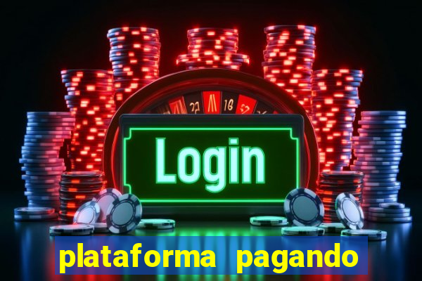 plataforma pagando bonus no cadastro