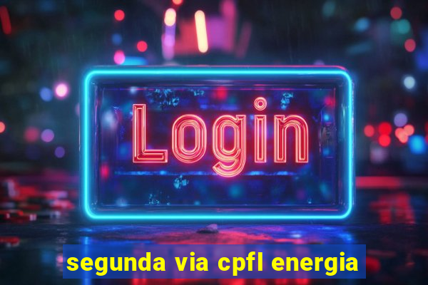 segunda via cpfl energia