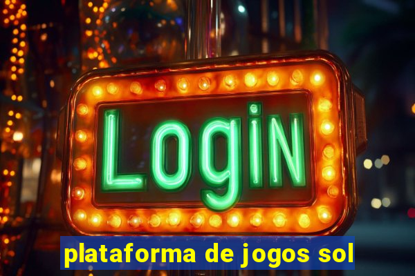 plataforma de jogos sol