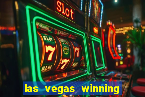 las vegas winning slot machines