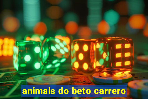 animais do beto carrero