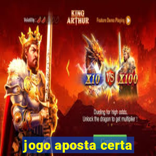 jogo aposta certa