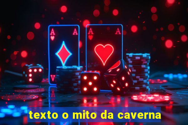 texto o mito da caverna