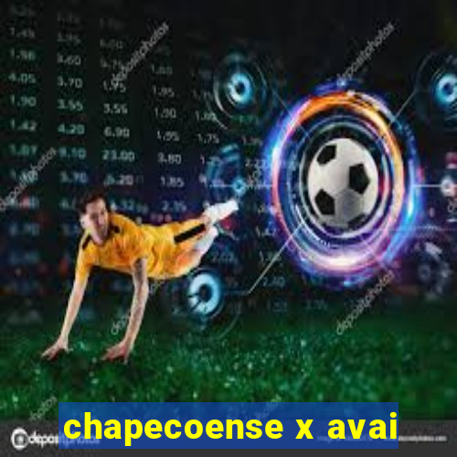 chapecoense x avai