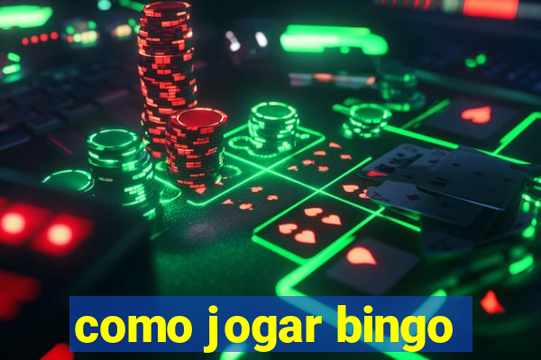 como jogar bingo