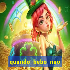 quando bebo nao consigo dormir