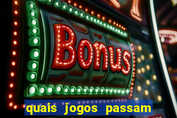 quais jogos passam no sportv