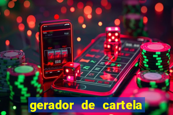 gerador de cartela de bingo