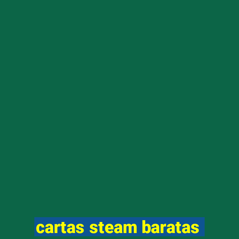 cartas steam baratas