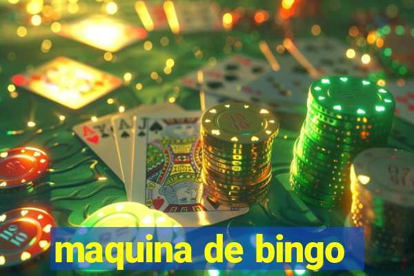 maquina de bingo