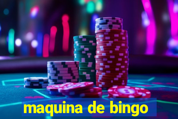 maquina de bingo