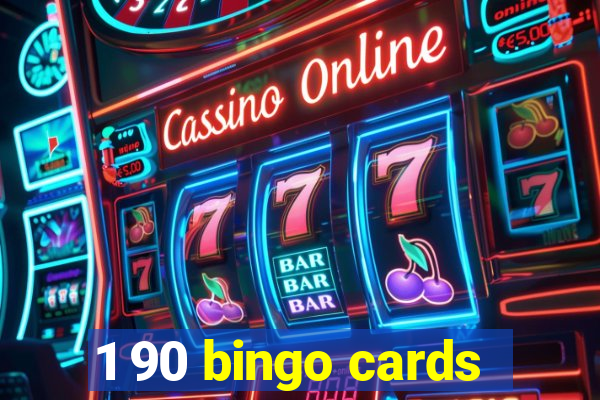 1 90 bingo cards