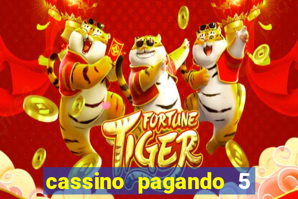 cassino pagando 5 reais no cadastro