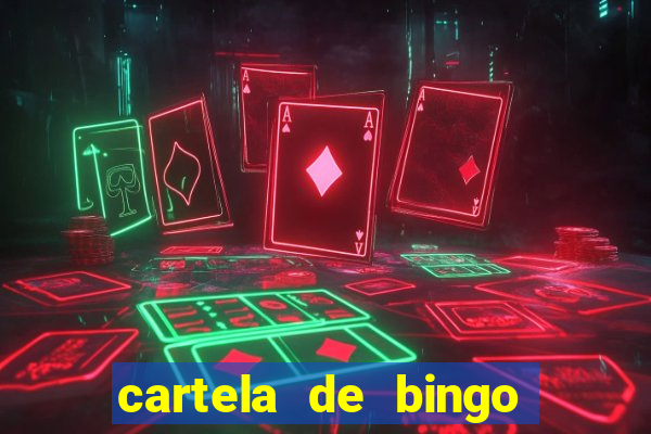 cartela de bingo 75 para imprimir