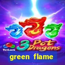 green flame jurassic park