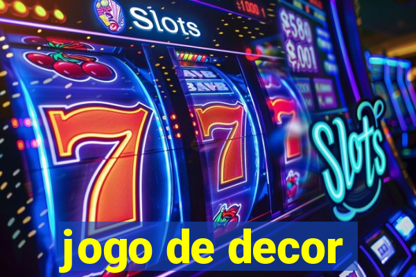 jogo de decor