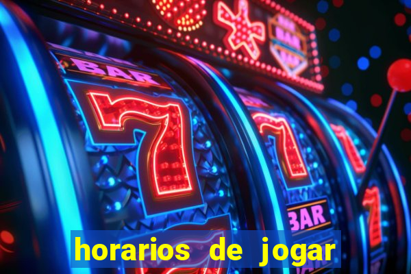 horarios de jogar no fortune tiger