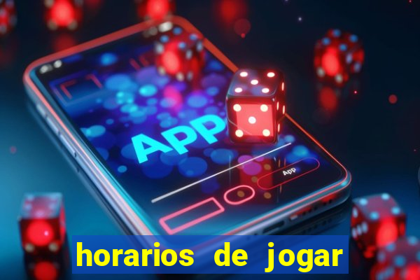 horarios de jogar no fortune tiger