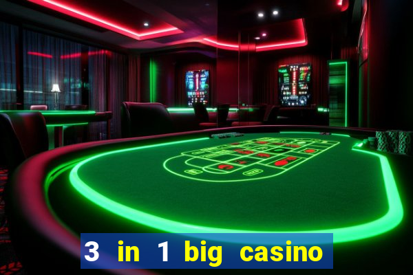 3 in 1 big casino game set