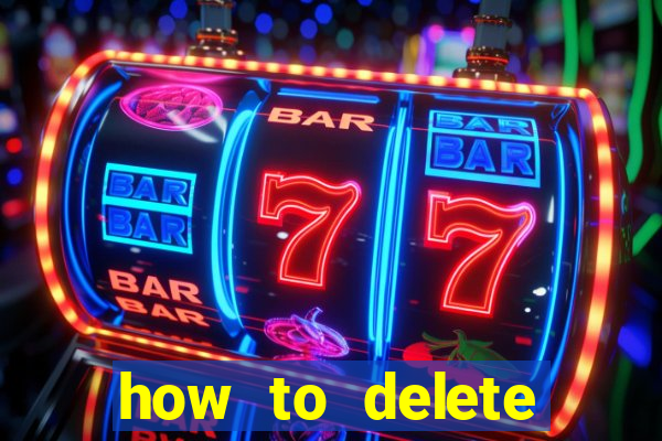 how to delete account in bingo plus