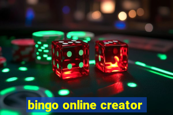 bingo online creator