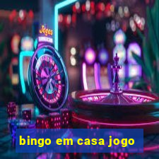 bingo em casa jogo