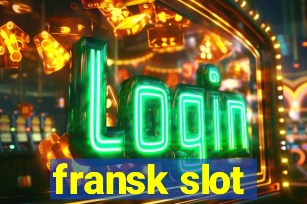 fransk slot