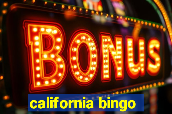 california bingo