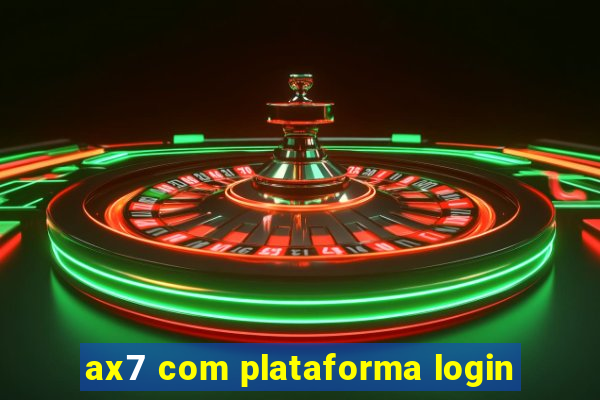 ax7 com plataforma login