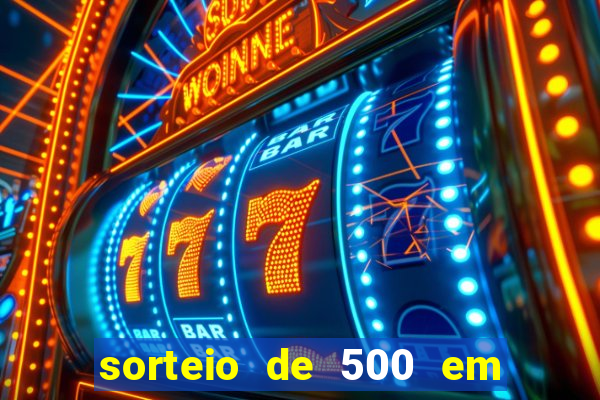 sorteio de 500 em cash toda segunda feira novibet