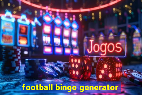 football bingo generator