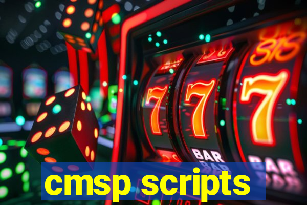 cmsp scripts