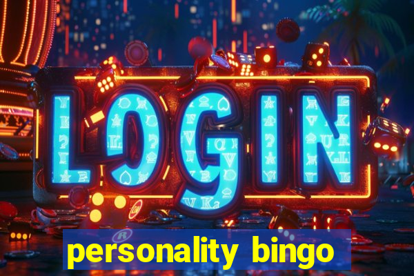 personality bingo