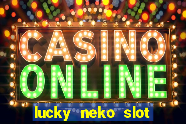 lucky neko slot logo png