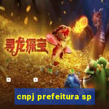 cnpj prefeitura sp